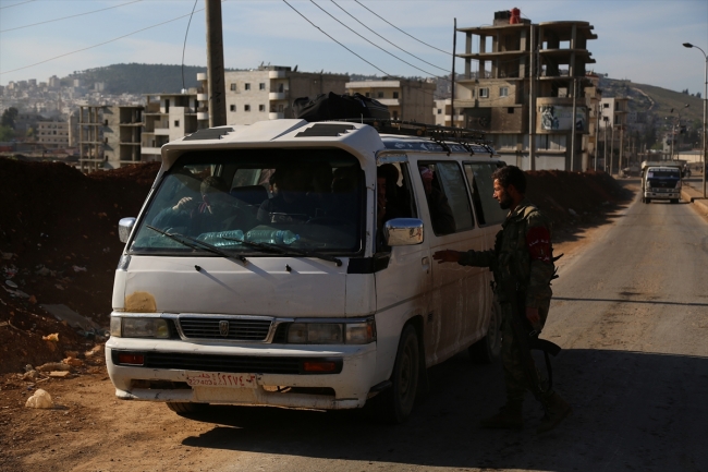 Milli Ordu polisleri Afrin'de göreve başladı